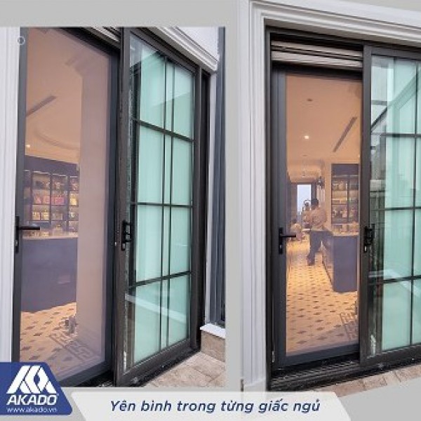 Cửa lưới chống muỗi an toàn cánh mở 